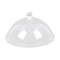 Magideal - Cubierta Acrílica Para Alimentos, Bandeja Para Pasteles, Bandeja Para Servir Ensaladas, Cubierta Transparente, Tapa Para Pasteles Con Cúpula, Tapa De , 10 Pulgadas B-26Cm