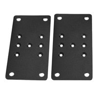 Bothyi - 2 Placas Base De Cubierta Resistentes Para Soportes De Postes, Soportes De Cubierta, Barandillas De Porche