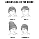 thumbnail image 5 of Diadema adidas de punto para invierno, con forro polar, forro polar, 5 of 6