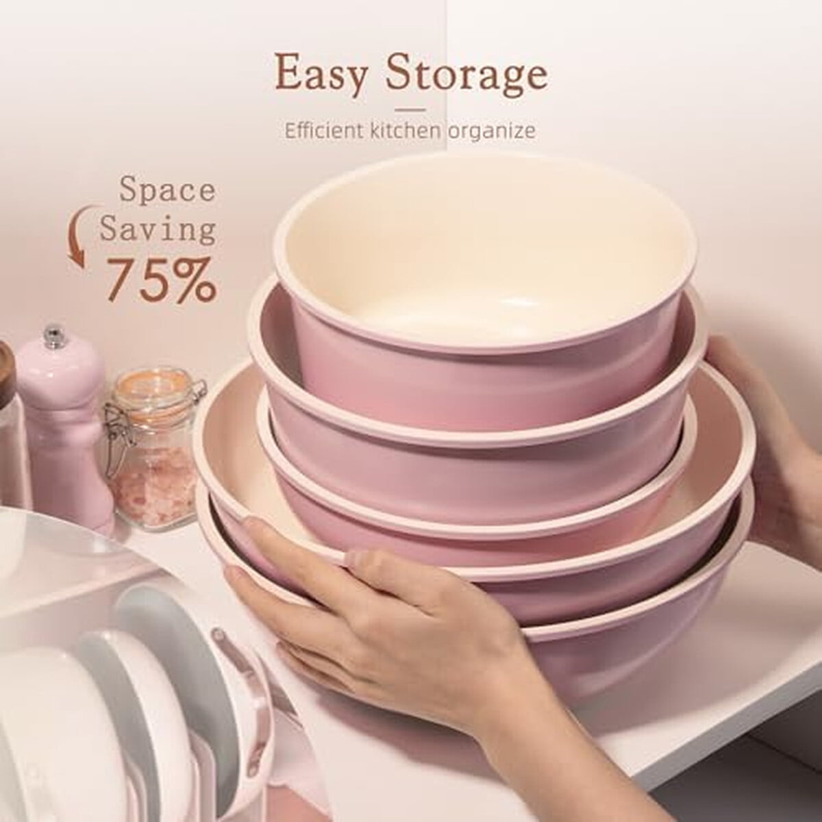 Set De Ollas Y Sartenes Astercook 21 Piezas Antiadherente