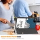 thumbnail image 5 of Funda para tablet Suttkue Redmi Pad SE 8.7 PU con diseño de caricatura, 5 of 8