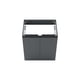 thumbnail image 4 of Tocador de baño Modway Vitality, soporte de pared, 60 cm, gris, 4 of 8