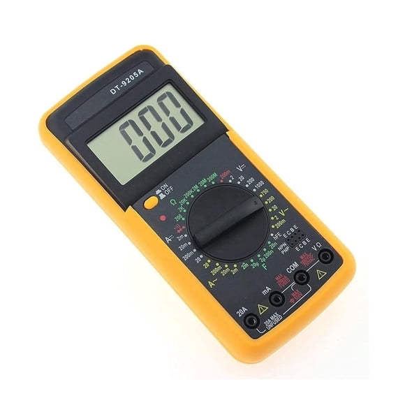 Multitester Multímetro Tester Digital Lcd Dt9205a