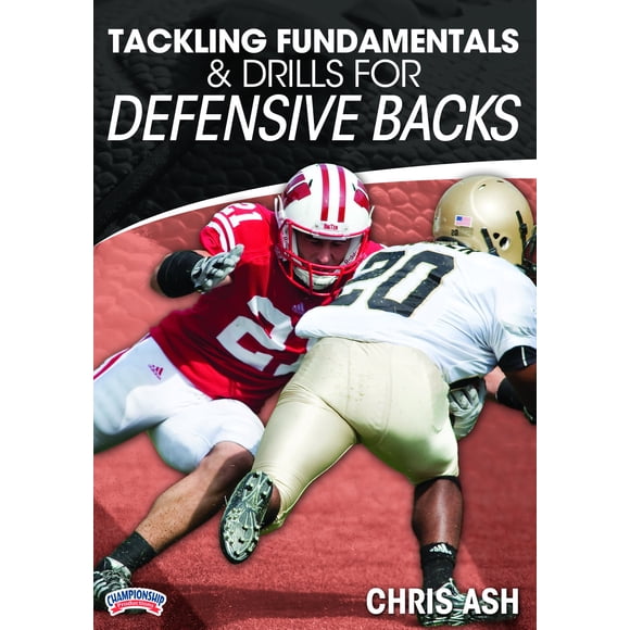 DVD Chris Ash: Fundamentos y ejercicios de placaje para defensores de la secundaria