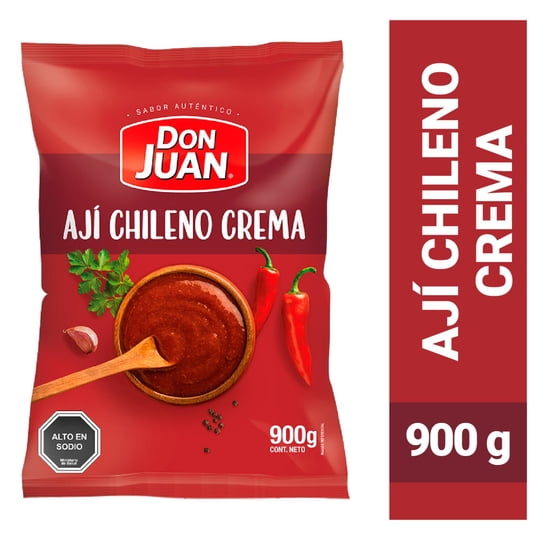Ají Crema Bolsa 900 g Don Juan