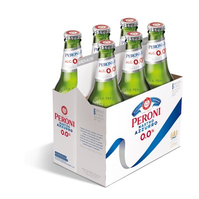 Cerveza Sin Alcohol 0.0° Pack Botella 6 Un Peroni