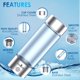thumbnail image 5 of Botella de Agua Hydro Cup Hydrogen 400 ml 1400 ppb 2024, 5 of 6