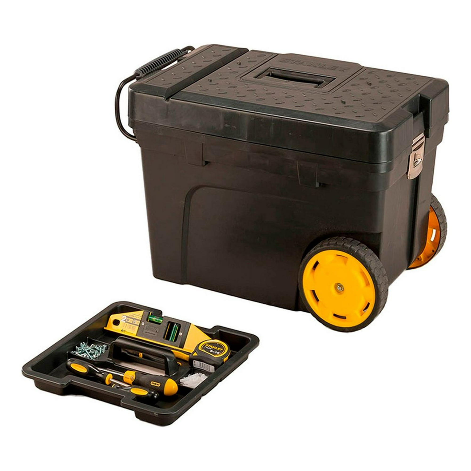 Caja Porta Herramientas 53 Lts Stanley Stst33027 Negro