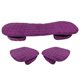 thumbnail image 4 of 1x Asiento De Coche Cojín Antideslizante De Invierno Funda De Asiento Transpirable Suave Suministros Púrpura, 4 of 5