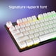 thumbnail image 3 of Juego completo de teclas Keycaps HyperX PBT, diseño en inglés (EE. UU.), color rosa, 3 of 8