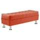 thumbnail image 2 of Banqueta Lisboa 2c Felpa 12 Naranja, 2 of 4