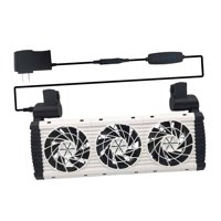 Ioensy - Enfriador De Pecera Silencioso Para Pecera, Ventilador De Refrigeración De Acuario Para Hámsteres Y Gatos