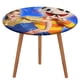 thumbnail image 1 of Bely y Beto-theme Fitted Round Tablecloths Elastic Edged Table Covers Waterproof Table Cloth for Kitchen Holiday Party Tables Decor 150cm, 1 of 6