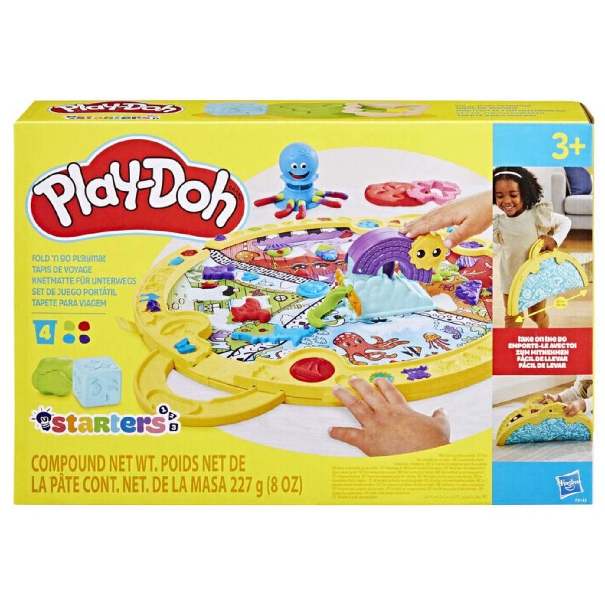 Masas Y Plastilinas Play-Doh Starters Set De Juego Portátil