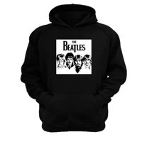 Genérico - Polerón Canguro The Beatles Negro Talla Xl Unisex