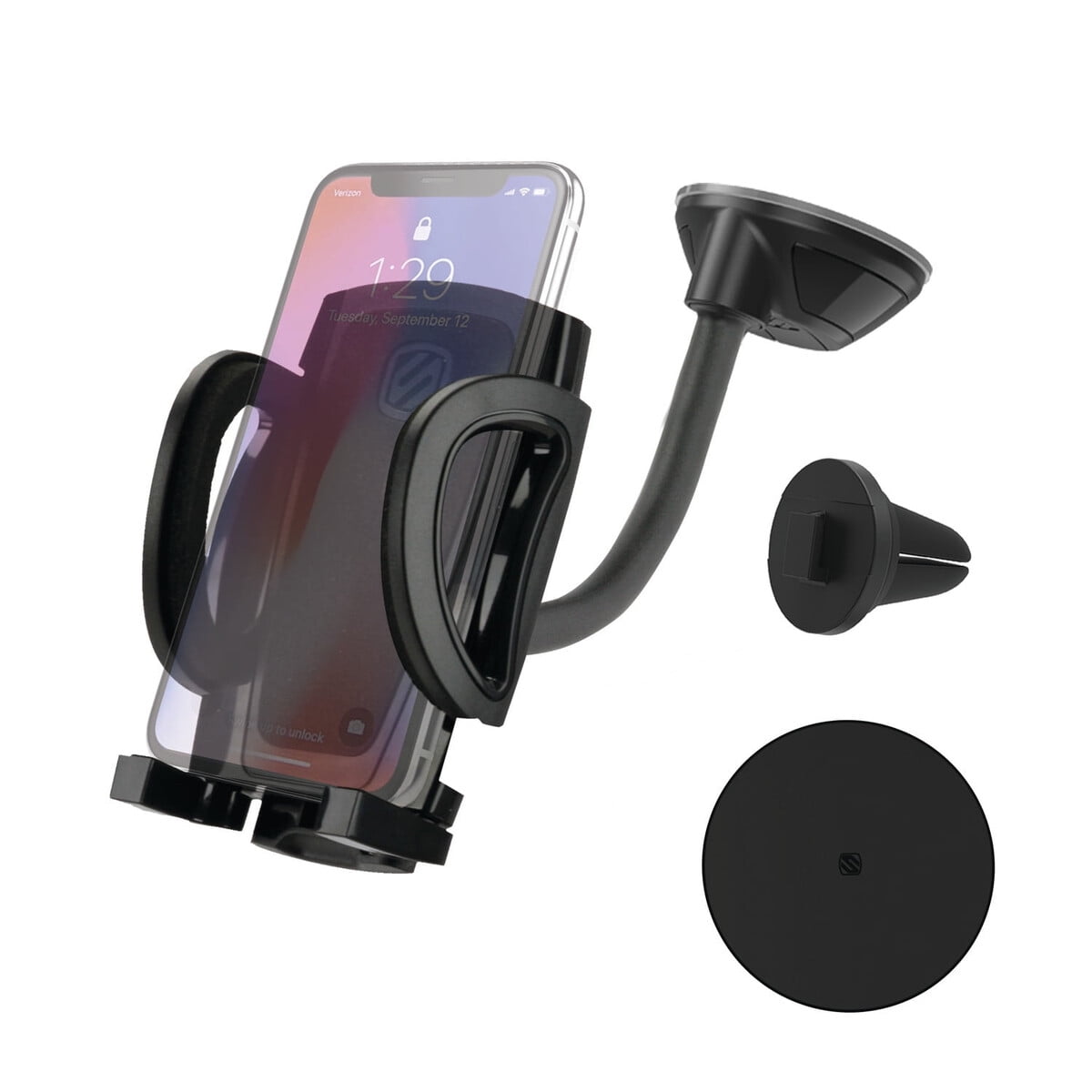 Soporte Celular Auto Scosche 4en1 Stickgrip Ventosa