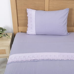 Mashini - Sabana Polar Lisa Broderie 1.5 P Morado