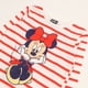 thumbnail image 2 of Polera Manga Larga Niña Minnie Rayas Rojo Disney, 2 of 4