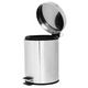 thumbnail image 1 of Basurero Acero Inoxidable C/pedal 5 Lts Papelera, 1 of 2