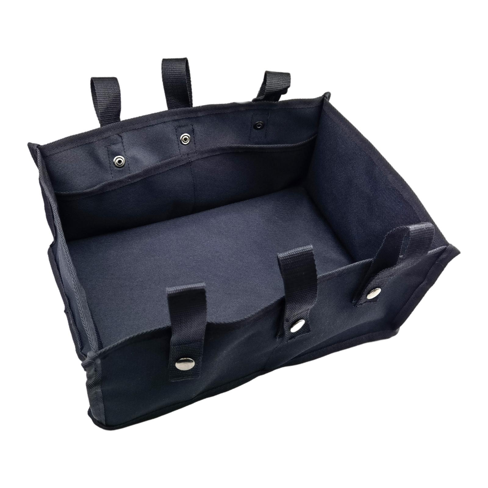 Magideal - Bolsa De Almacenamiento Debajo Del Asiento Para Silla De Ruedas Grande Bolsillo Ajustable Reutilizable Equipo Móvil Accesorios Organizador Bolsa Para