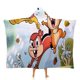 thumbnail image 1 of Chip 'n' Dale: Vida en el Parque Manta Capa con Capucha Anti-Bolitas, Manta de Lana Ártica Suave, Manta Portátil de Felpa Ligera y Lujosa, Poncho para Siesta en Casa y Oficina, 100*130cm, 1 of 6