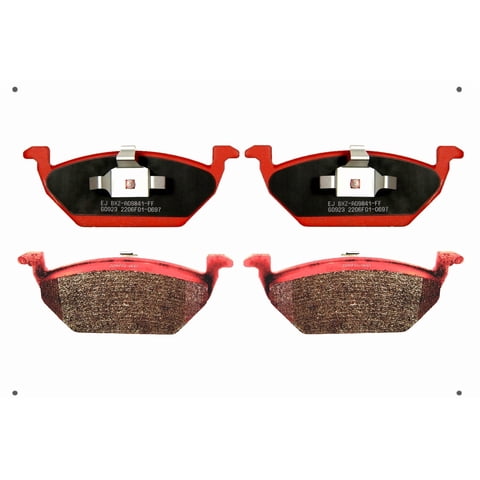 Ital Brakes Pm - Set Pastillas Frenos Delanteras Para Volkswagen Suran 2007 2013