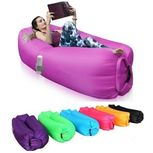 Citohome - Sofá Cama Inflable En Color Morado: Versatilidad Y Comodidad Para Tus Viajes