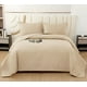 thumbnail image 1 of Cobertor De Lujo Quilt Verano King - Super King Beige, 1 of 3