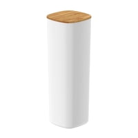 Contenedor Hermético Con Tapa Bambú Keep 2 Lt Blanco Ou