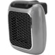 thumbnail image 1 of Calentador de enchufe cerámico, silencioso, de pared, con control remoto, 800 W, para oficina (enchufe estadounidense de 110 V) (g6srw7mkt0-11), 1 of 7