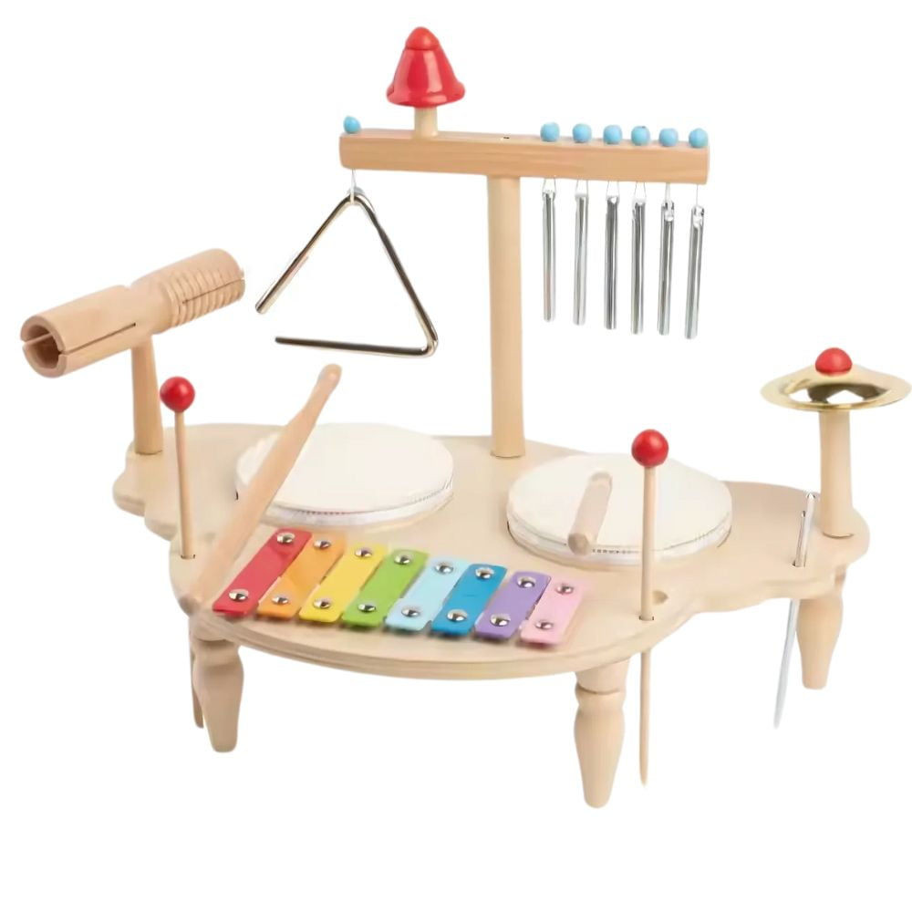 Crusec - Instrumento De Percusión Musical Orff Madera Centro Musical