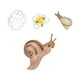 thumbnail image 5 of Figuras Del Ciclo De Crecimiento Animal, Accesorios De Ense?anza Para Ni?os Y Ni?as, Caracoles De Aprendizaje Preescolar, 8cm, 5 of 5