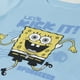 thumbnail image 3 of Pijama Manga Corta Niño Celeste Let’s Kick It Bob Esponja, 3 of 5