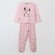thumbnail image 1 of Pijama Manga Larga Niña Cinta Minnie Mouse Rosado Disney, 1 of 5