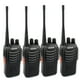 thumbnail image 1 of Pack 4 Radios Transmisor Walkie Talkie 16 canales Bandas de frecuencia 400-470 MHz Color Negro, 1 of 5