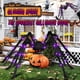 thumbnail image 3 of Araña decorativa para Halloween, araña gigante de Halloween de 59 pulgadas, arañas Cacampanaoy falsas y aterradoras para decoración de Halloween en puertas, exteriores y patios, decoración espeluznant, 3 of 7