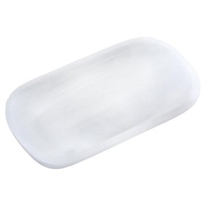 Bothyi - Plato De Carga De Selenita, Adorno De Cuenco, Tocadores Para El Hogar Para Limpieza Y Recarga