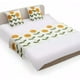 thumbnail image 2 of Piecera bordada + 2 fundas de cojín diseño floral 8 color blanco, 2 of 2