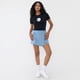 thumbnail image 4 of Polera Mujer M/C Crop Mini Print Negro Corona, 4 of 5