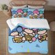 thumbnail image 1 of Goropikadon 3-Piece Bedding Set For Kids Boys Girls Adult Cartoon Warm Cute Fashion Holiday Present Gift Bed Sheets, 1 of 5