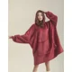 thumbnail image 1 of Maxi Poleron Sherpa Bata Manta Capucha. Frazada Invierno, 1 of 3