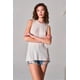 thumbnail image 5 of Camiseta Crop CCwholesalesclothings Manga Corta Cuello Redondo Detalle Espalda Pétalos, 5 of 5