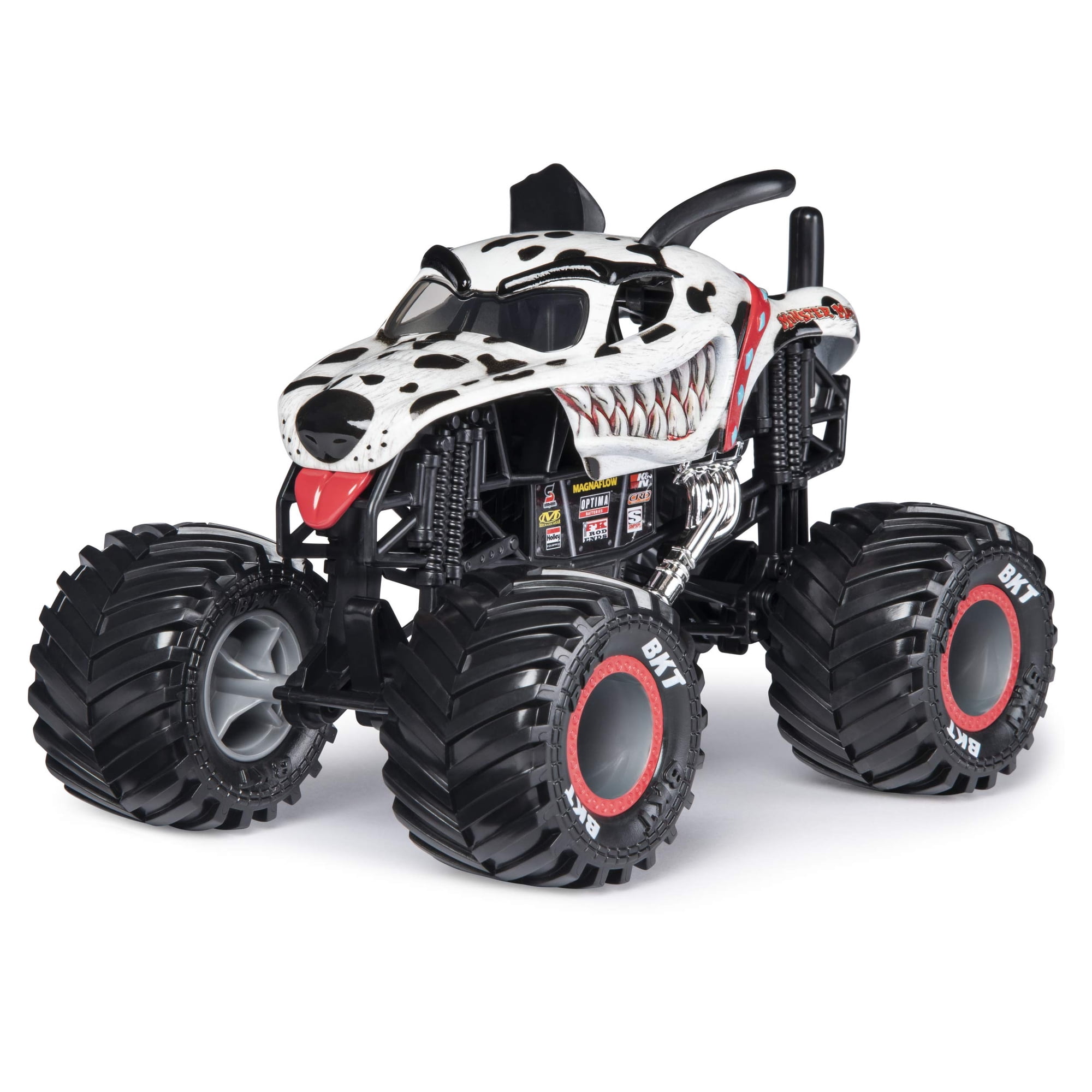 Camión Die-cast Monster Jam Monster Mutt Dálmata 1:24