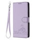 thumbnail image 1 of Funda tipo cartera FOXDOCK para Samsung Galaxy M33 5G con soporte, ranuras, RFID, diseño de gato, 1 of 5
