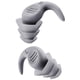 thumbnail image 3 of Reducción De Ruido Tapones Para Los Oídos Bloqueo De Sonido De Silicona Para Dormir Roncar Natación Gris, 3 of 5