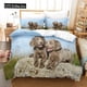 thumbnail image 1 of v369 Bed Sheets Dropshipping Bedclothes Bedroom Comforter Set Twin Size Bedding Set % Bamboo Fiber Duvet Set Pillowcases Cartoon Pet Cat Dog 3-Piece Bedding Set (1 Duvet Cover + 2 Pillow Shams) Bed Sh, 1 of 5