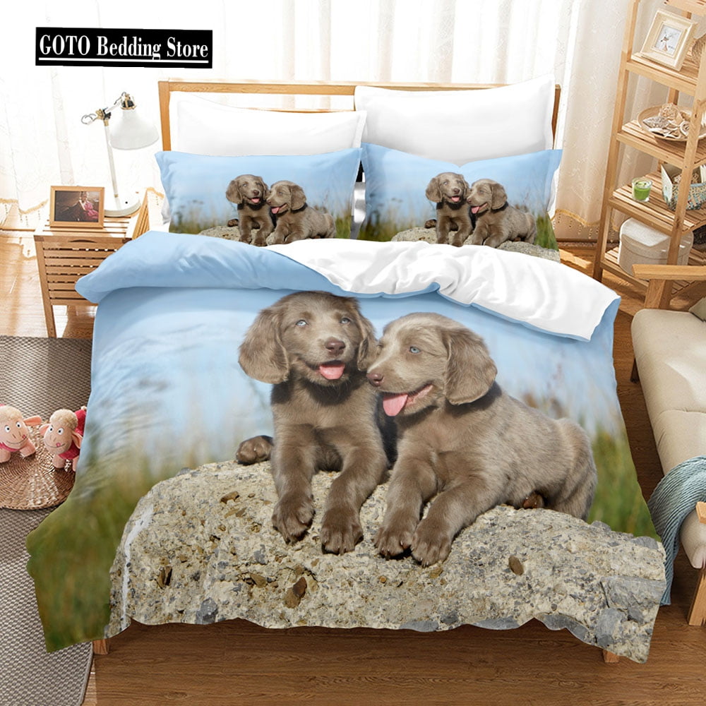 v369 Bed Sheets Dropshipping Bedclothes Bedroom Comforter Set Twin Size Bedding Set % Bamboo Fiber Duvet Set Pillowcases Cartoon Pet Cat Dog 3-Piece Bedding Set (1 Duvet Cover + 2 Pillow Shams) Bed Sh