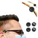 thumbnail image 1 of Protectores faciales elásticos para gafas, con clip fijo que libera la opresión de las orejas, protectores auditivos para adultos y niños., 1 of 8