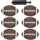 thumbnail image 1 of Shindel 6 PCS Mini Inflatable Football with Pump, 6.3 Inch, 1 of 3