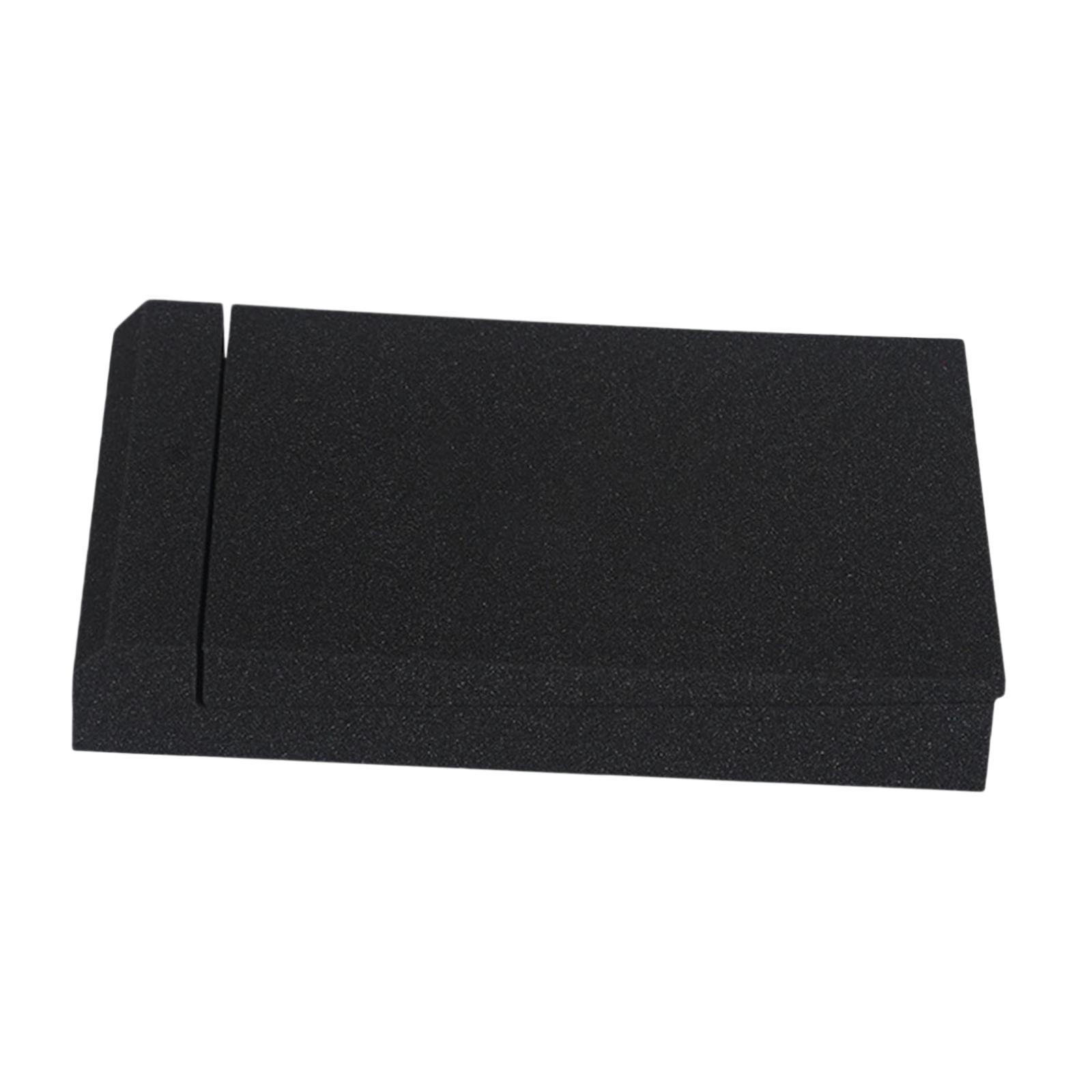Bothyi - Almohadilla De Aislamiento Para Monitor De Estudio Inclinada Que Se Adapta A La Mayoría De Los Escritorios Almohadilla De Aislamiento Para Parlantes 20 X 30 X 4,5 Cm